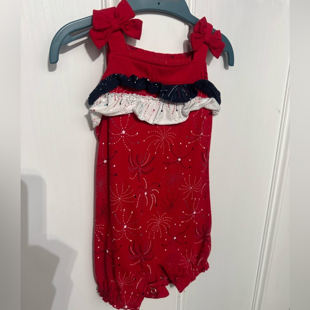 Red and Blue Kids One Piece